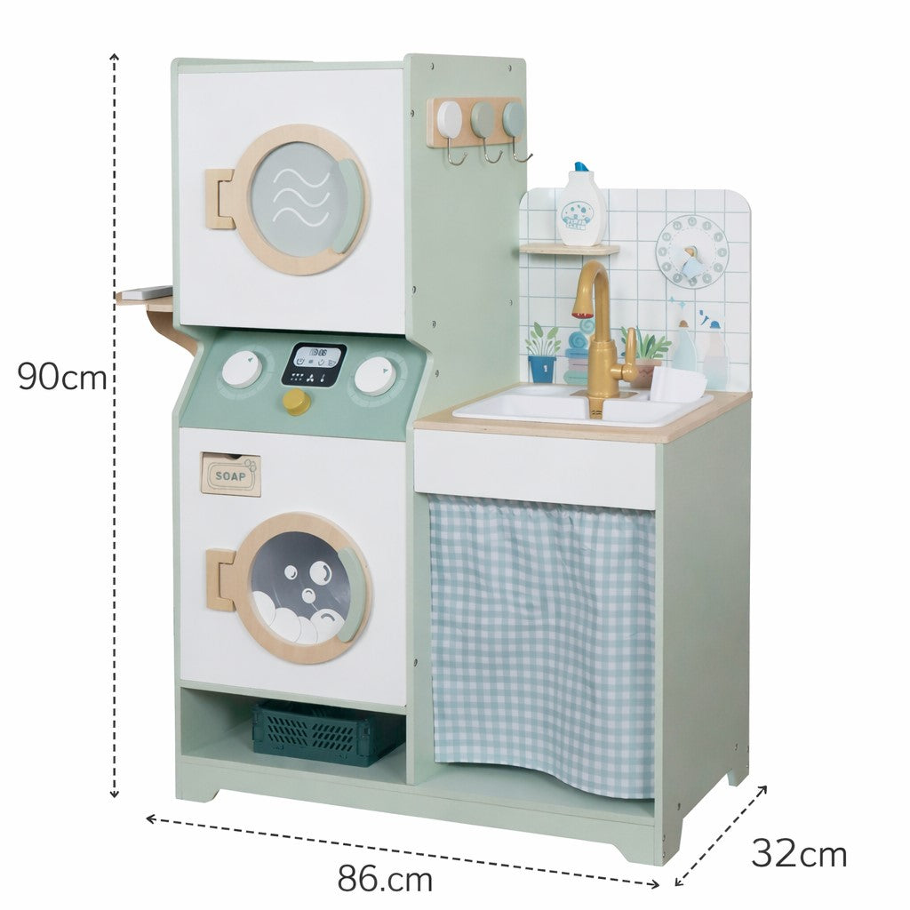 Детска играчка пералня с мивка с течаща вода