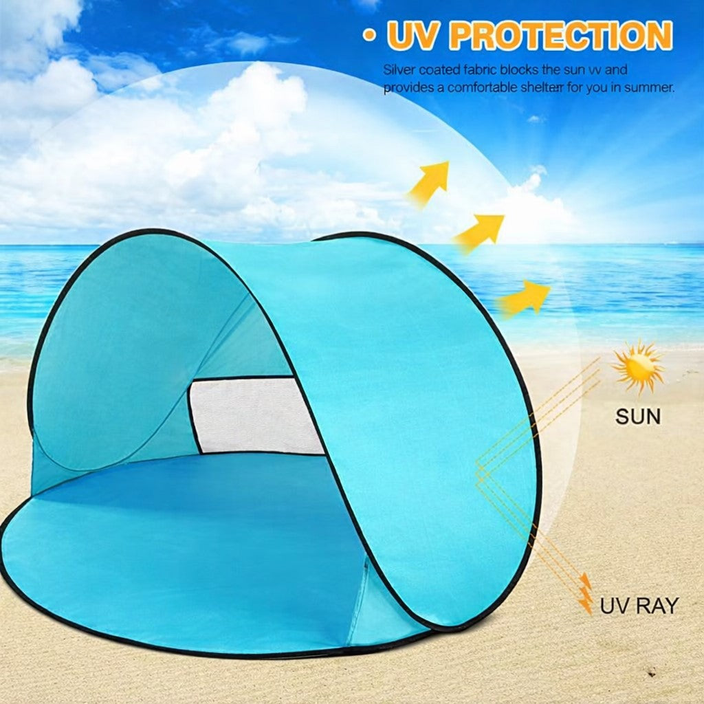 UV защита 50+ на детска палатка за плаж