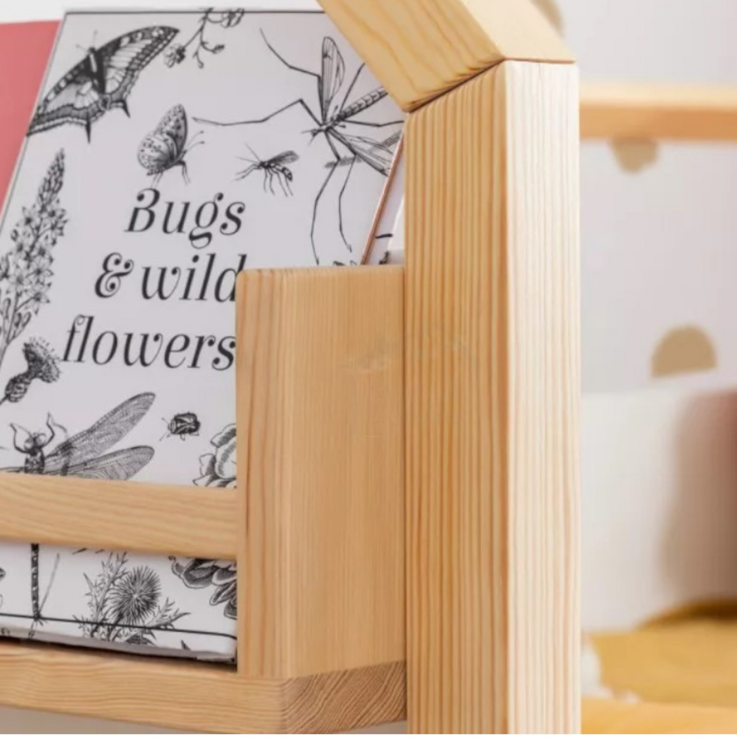 Letto a casetta per bambini GINGER HOME, Montessori, a due piani, scivolo, lavagna, rete per materasso 90x200 cm