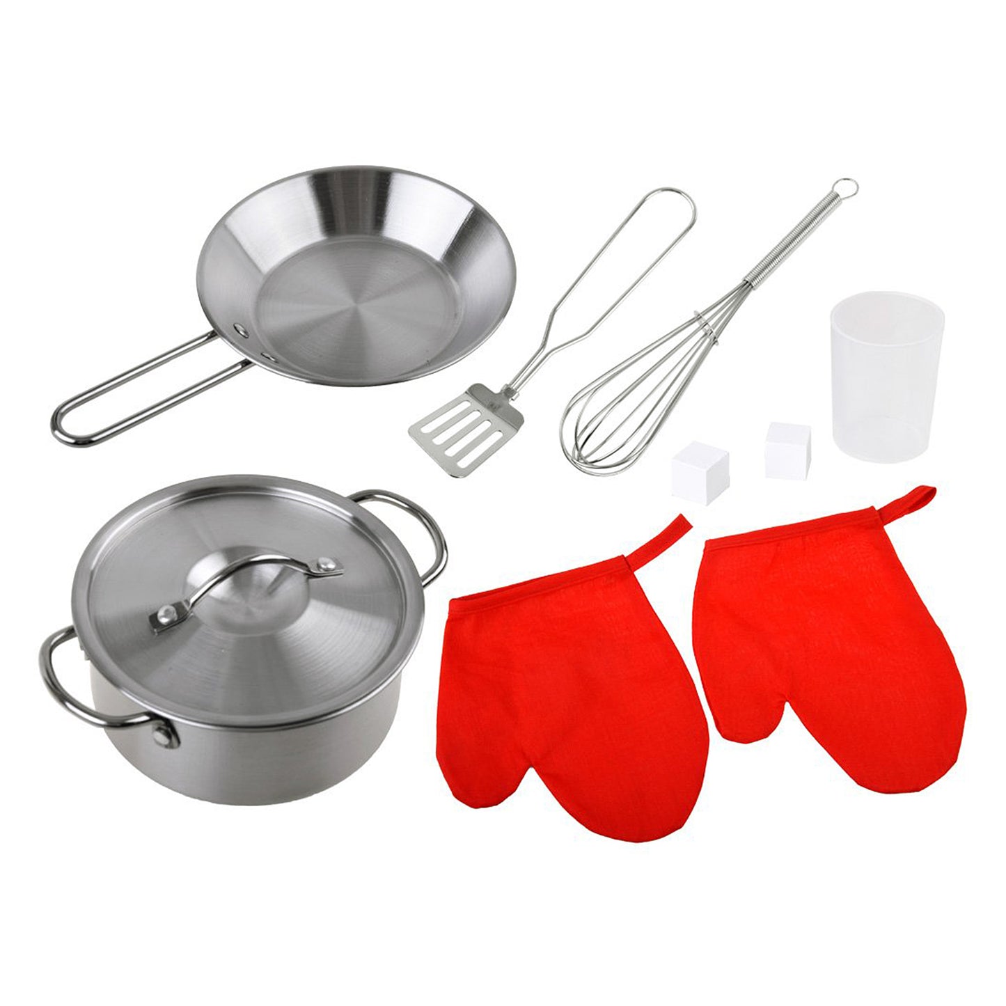 Cucina in legno per bambini GINGER HOME con suoni e luci, bianca W10C493J