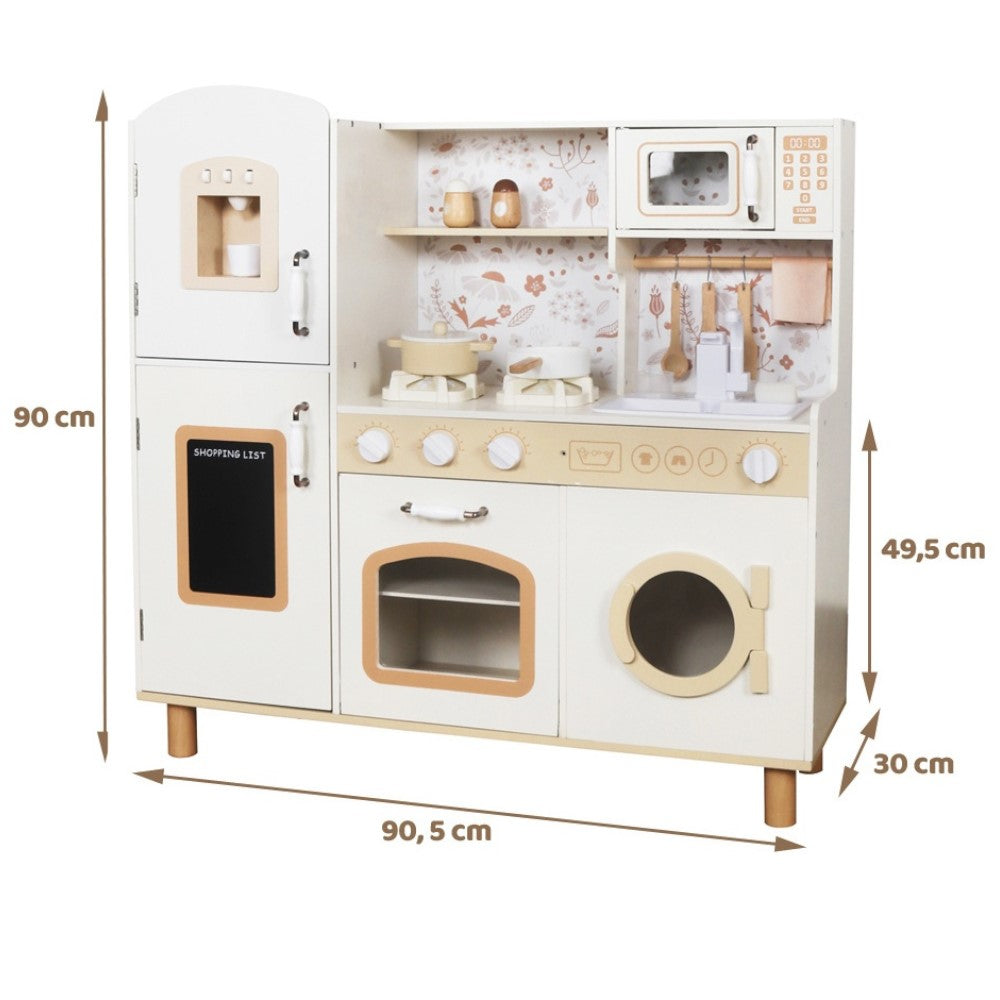 Детска кухня играчка GINGER HOME – пълен изглед с реалистичен дизайн