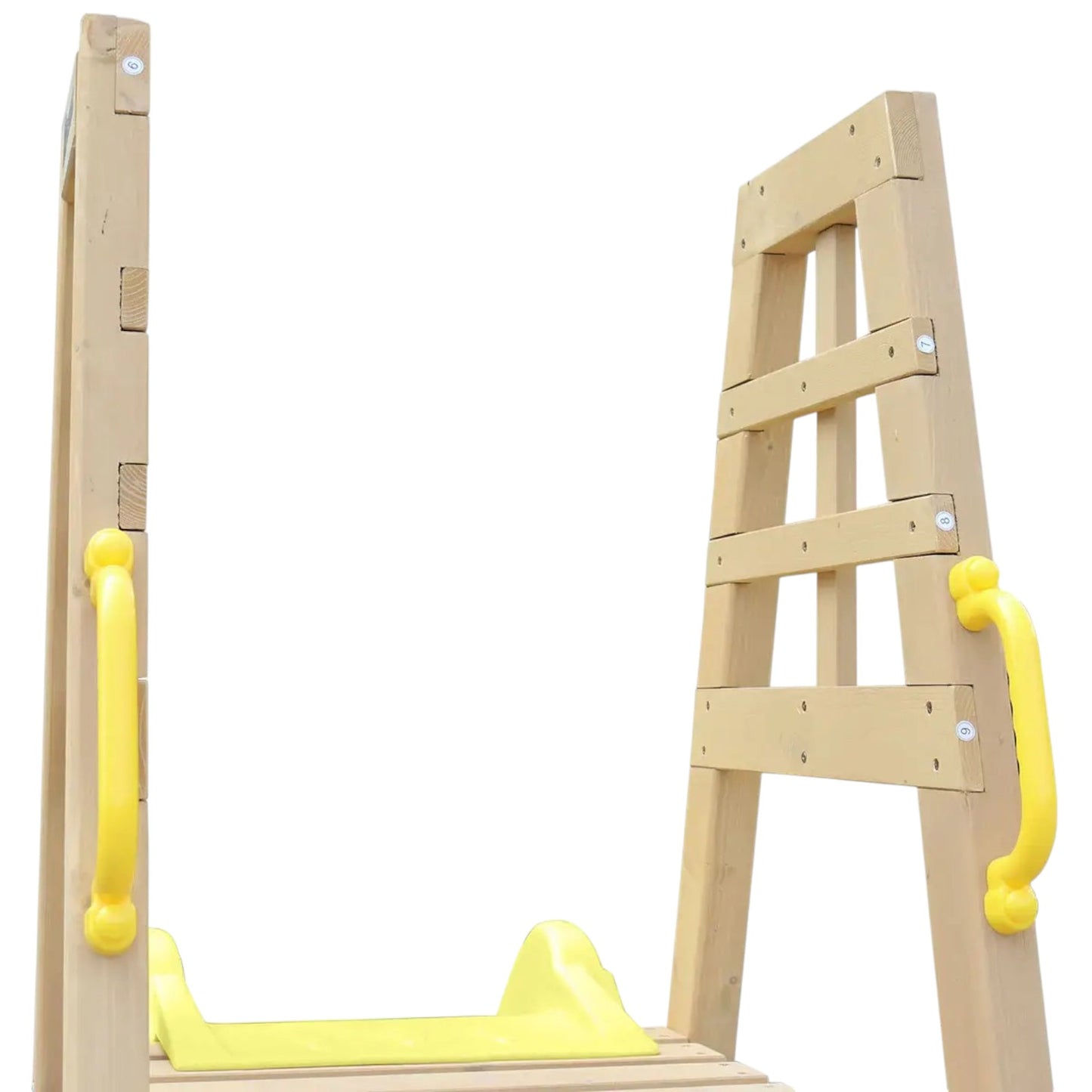 Struttura da arrampicata in legno per bambini con scivolo 2,2 m GINGER HOME, per giocare in giardino