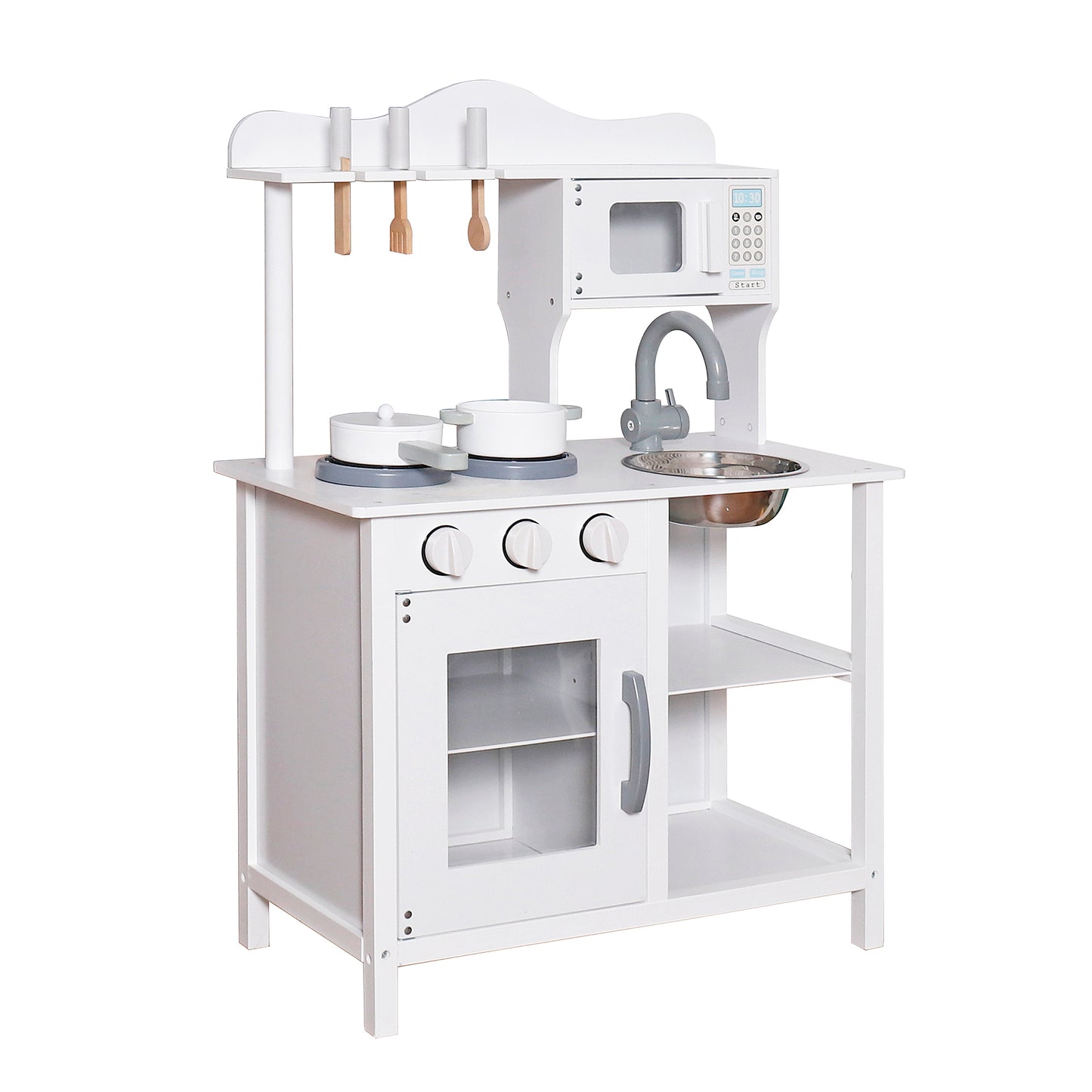 Cucina in legno per bambini GINGER HOME Bianco W10C404H