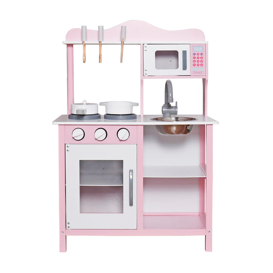 Cucina in legno per bambini GINGER HOME Rosa W10C404I