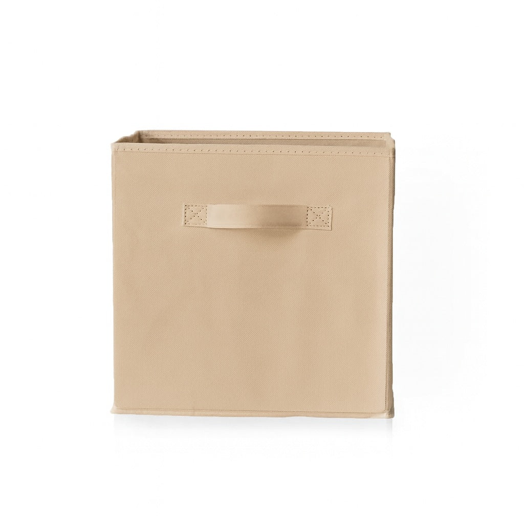 Libreria per bambini, organizer per giocattoli, GINGER HOME con 6 scomparti e contenitori tessili, bianco, mobili Montessori