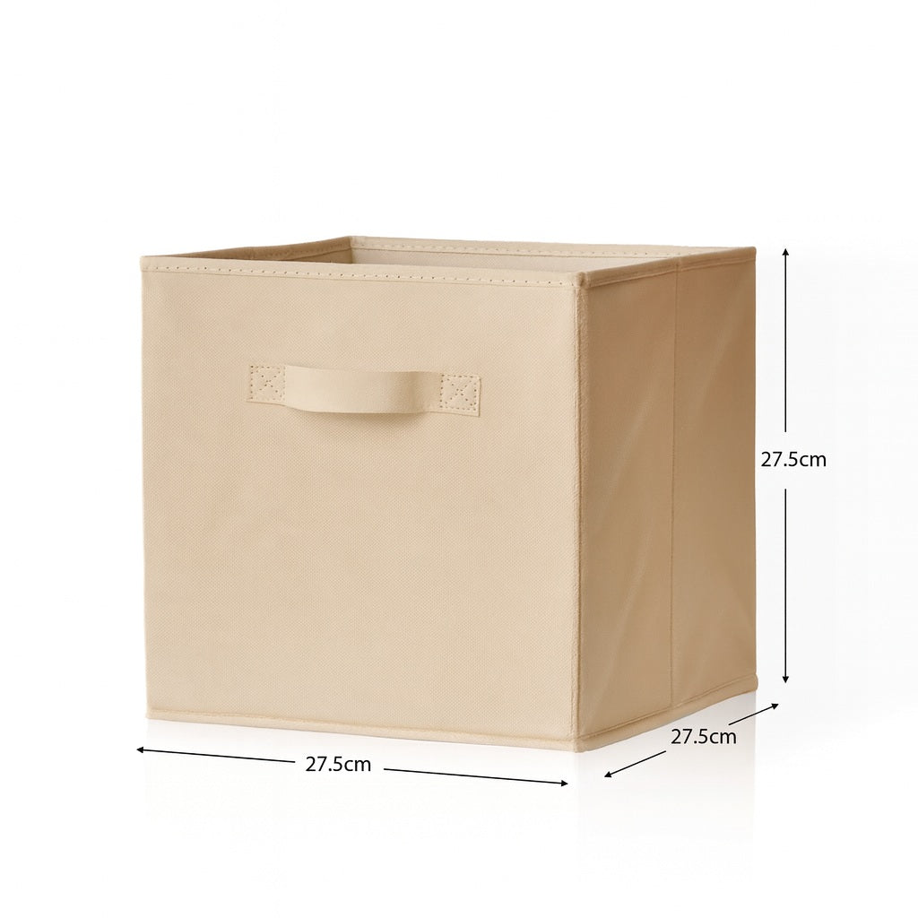 Libreria per bambini, organizer per giocattoli, GINGER HOME con 6 scomparti e contenitori tessili, bianco, mobili Montessori