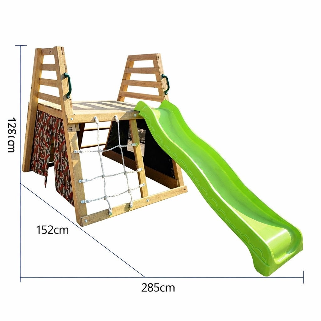 Детска пързалка с катерушка GINGER HOME – продуктова снимка