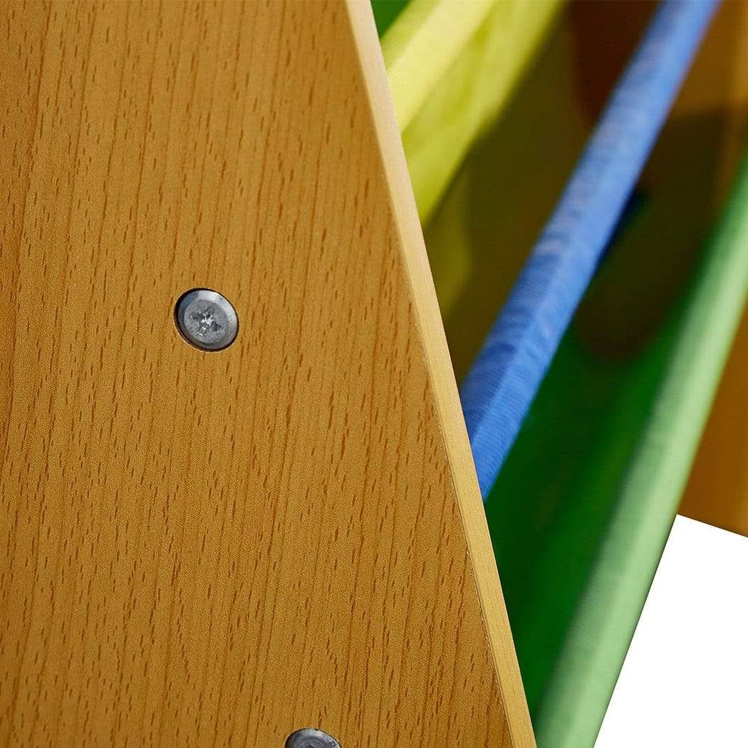 Scaffale per libri e giocattoli per bambini, organizer per riporre oggetti, biblioteca - COLORS 