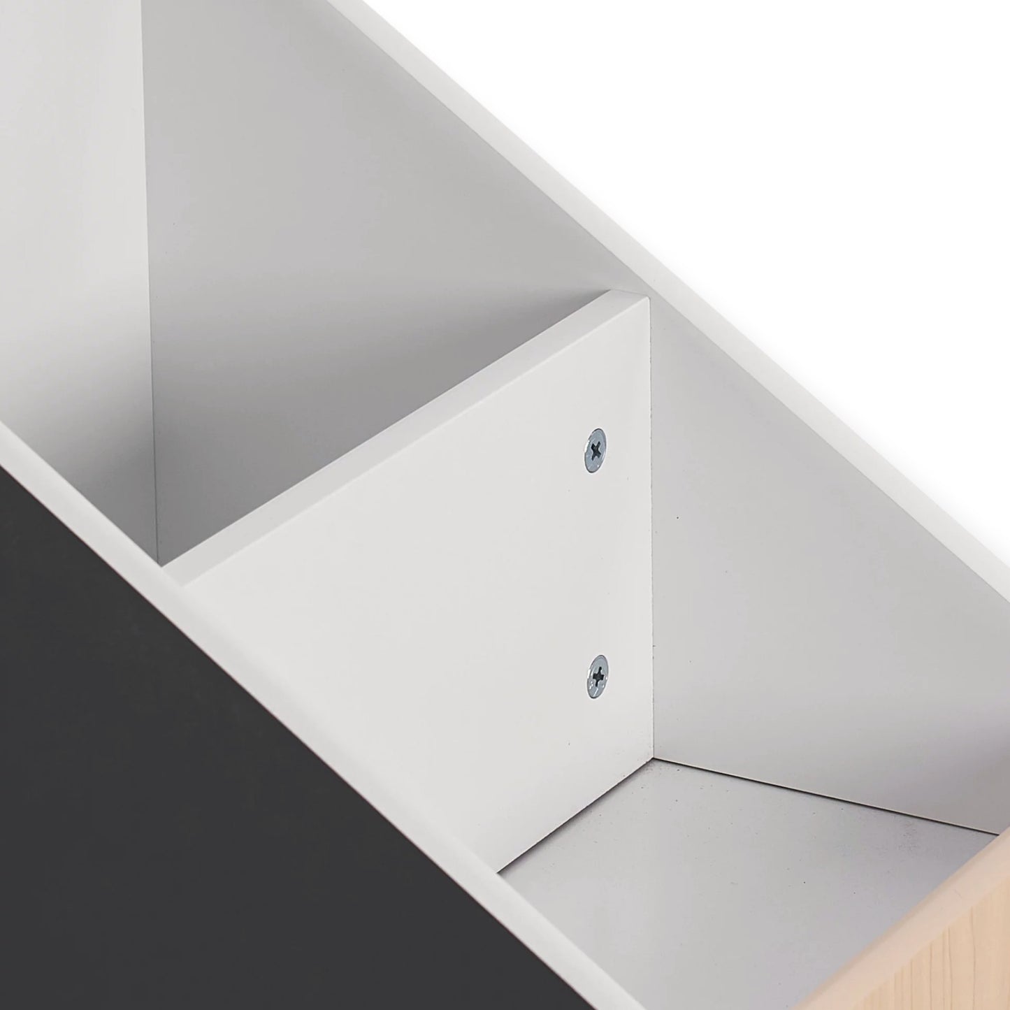 Етажерка за Играчки и Книжки GINGER HOME, Черна Дъска за Писане, Къщичка, Дърво