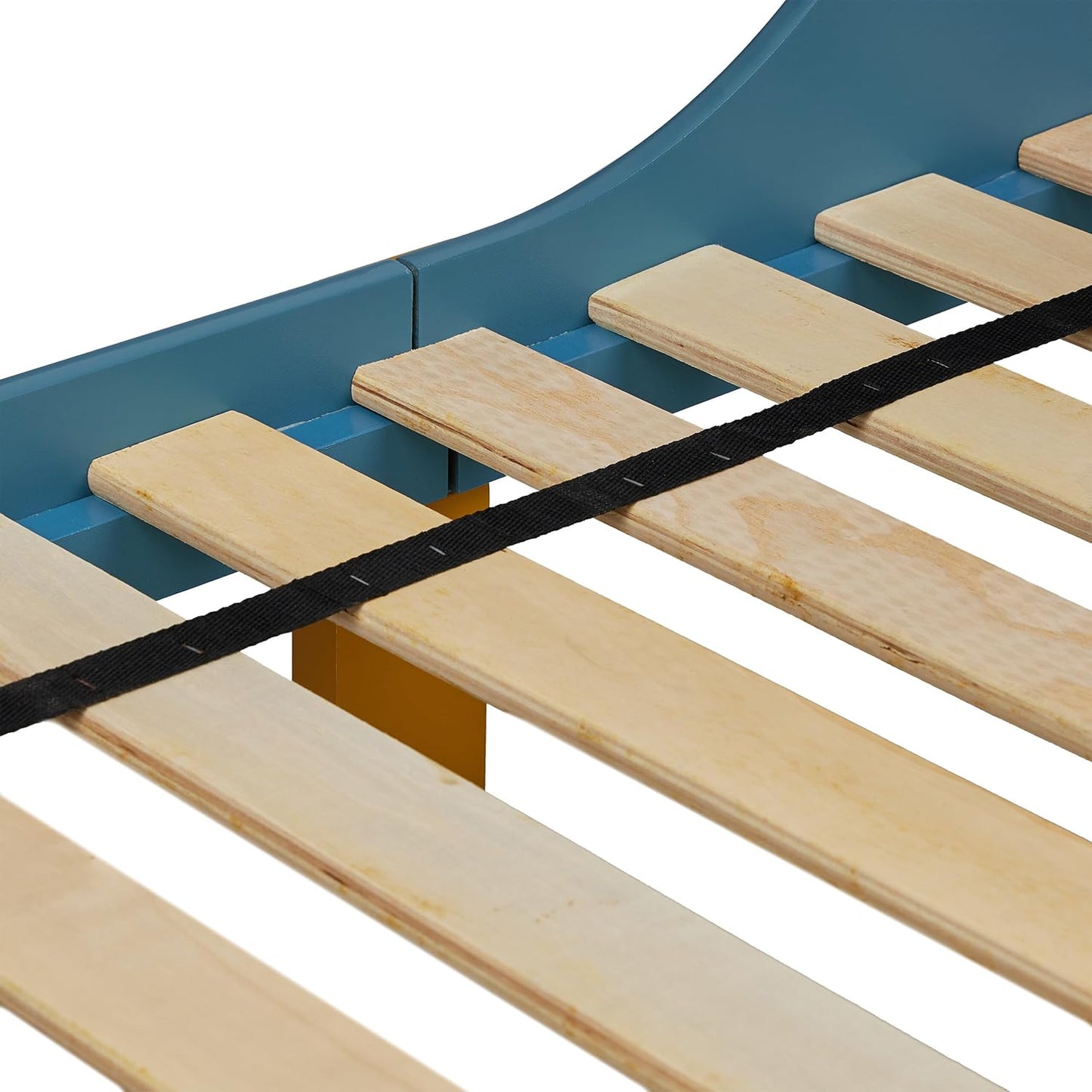 Letto per bambini GINGER HOME 140x70 cm – In legno, con protezione anticaduta, MONSTER, Per bambini dai 18 mesi in su 