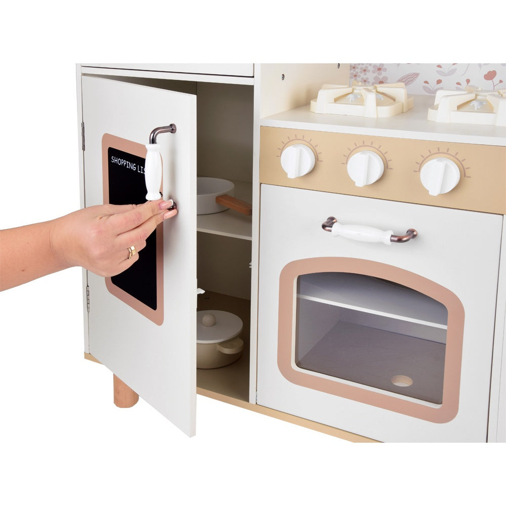 Отваряща се фурна на детска дървена кухня GINGER HOME