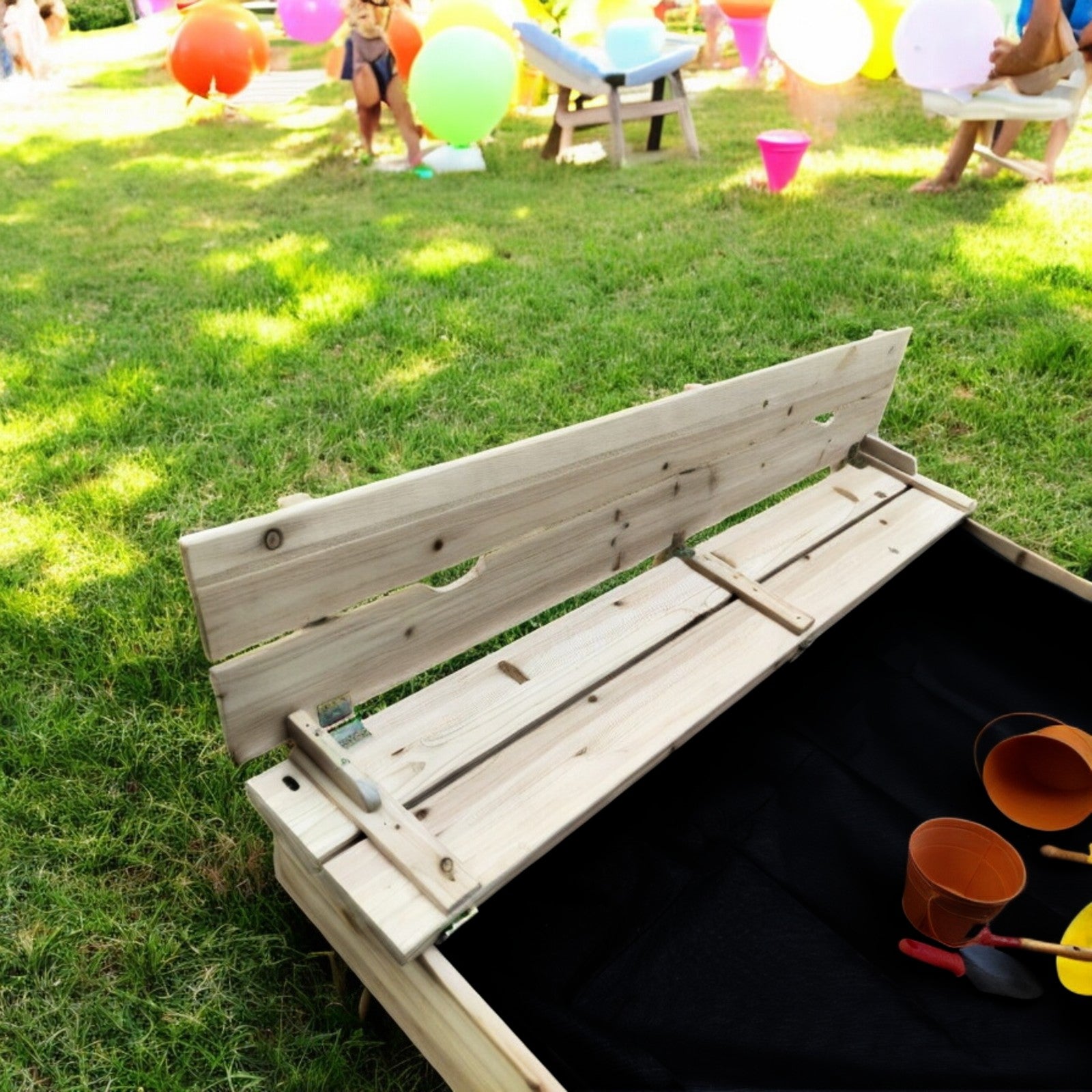 Текстилна подложка под пясъчника – детайлно изображение