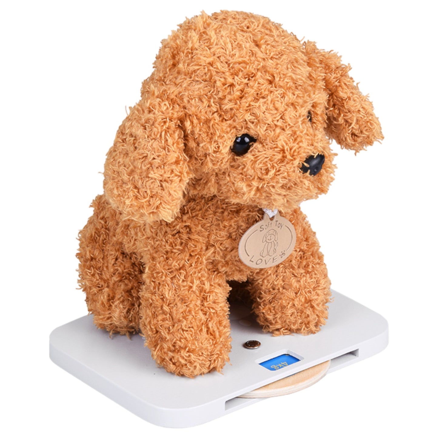 Плюшено куче за игра към детска ветеринарна клиника GINGER HOME