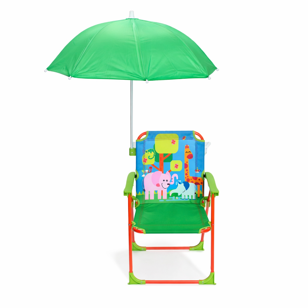 Сгъваемо детско столче с чадър TOFFY – фронтален изглед