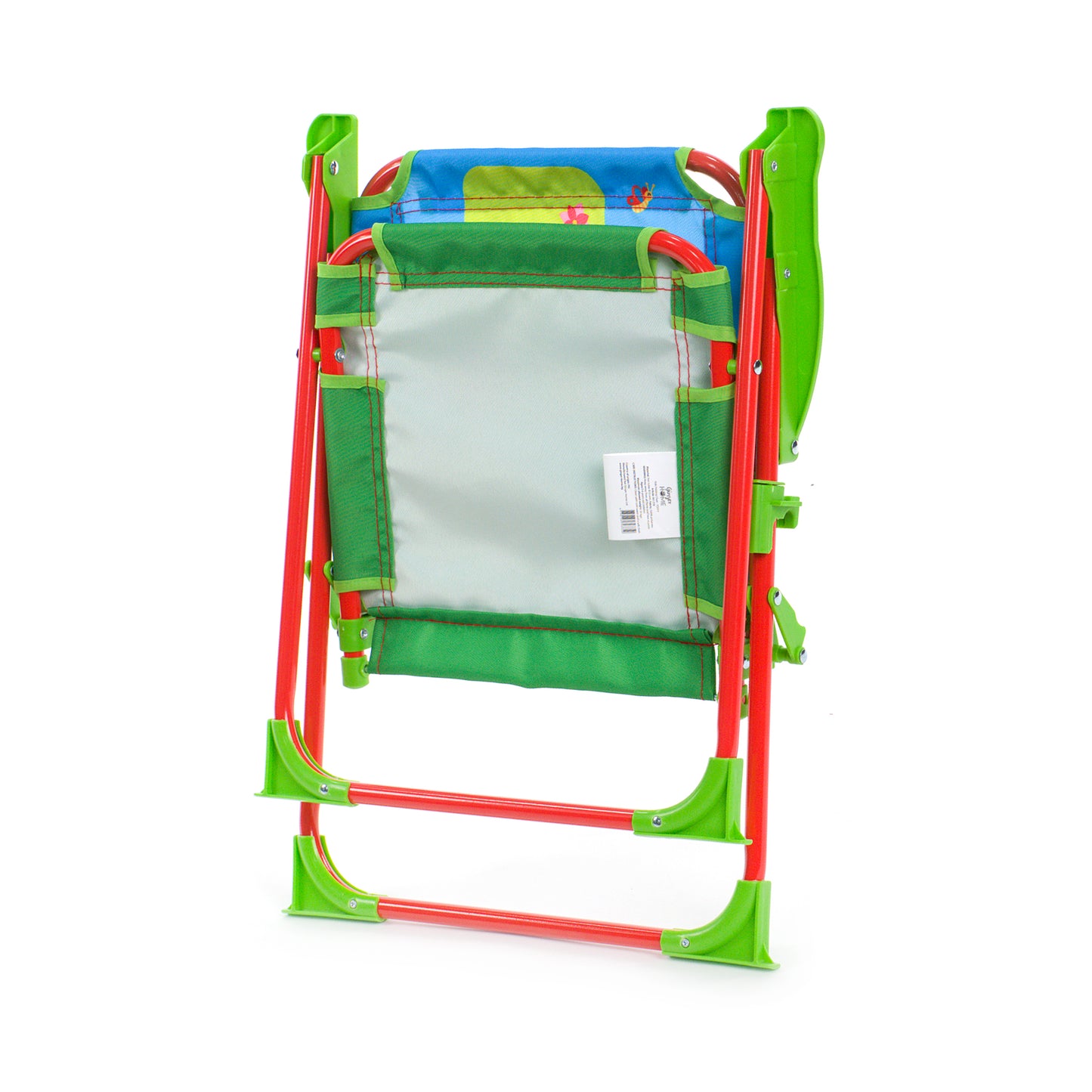 Сгъваемо детско столче с чадър TOFFY в сгънато състояние