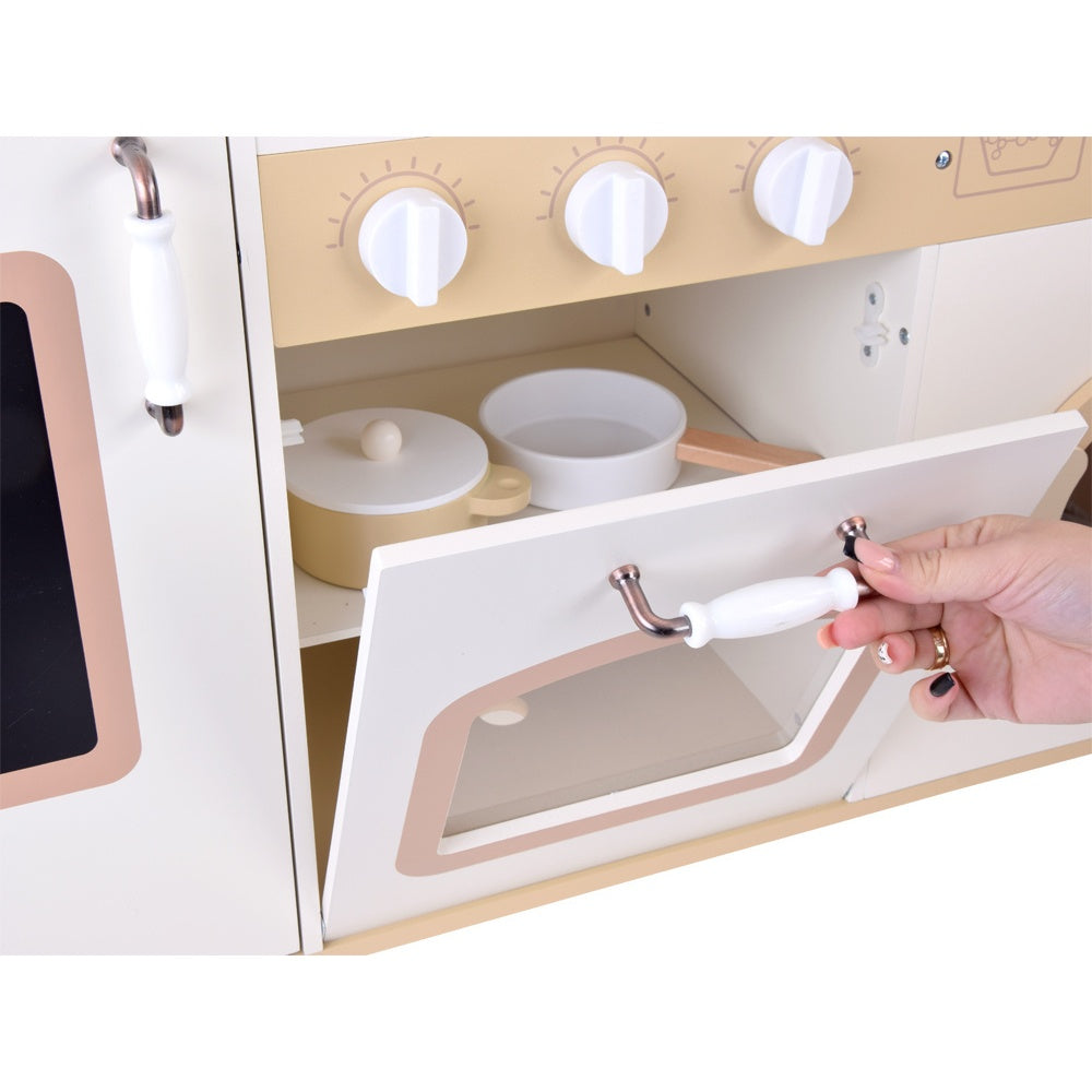 Шкаф и чекмедже за съхранение на детска кухня GINGER HOME