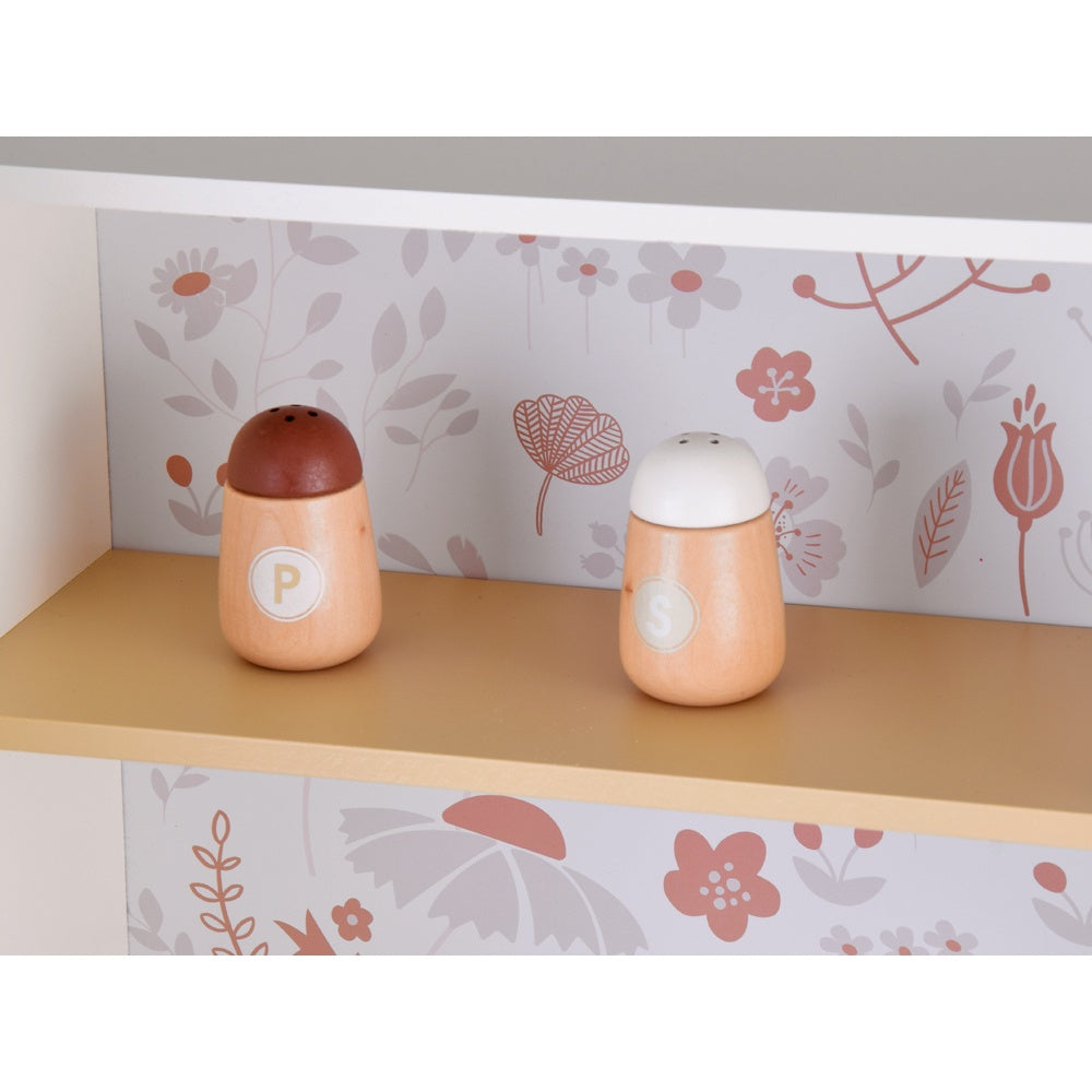 Дървени аксесоари сол и пипер към детска кухня GINGER HOME